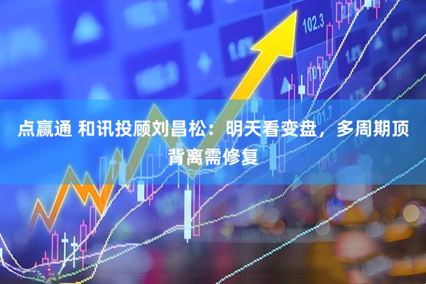 点赢通 和讯投顾刘昌松：明天看变盘，多周期顶背离需修复