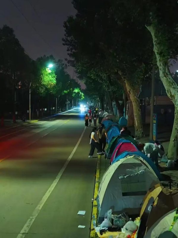 顺阳网 黄金周露营走红：不抢大床抢草坪？